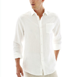 Claiborne Long Sleeve Linen Shirt