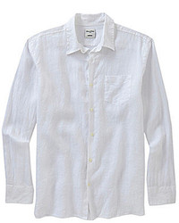 Murano Long Sleeve Solid Linen Sportshirt