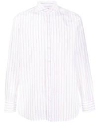 Lardini Long Sleeved Cotton Linen Shirt