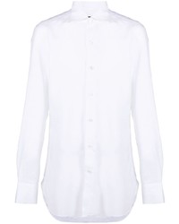 Finamore 1925 Napoli Long Sleeved Linen Shirt