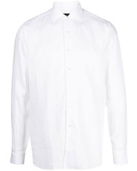Tagliatore Longsleeved Linen Shirt