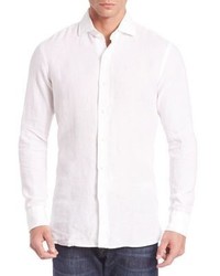 Polo Ralph Lauren Modern Linen Button Down Shirt