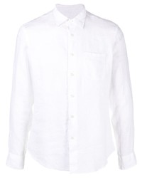 PENINSULA SWIMWEA R Crinkled Effect Chest Pocket Shirt