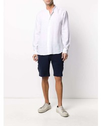 PENINSULA SWIMWEA R Spiaggia Bianca Linen Shirt