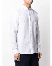 PENINSULA SWIMWEA R Spiaggia Bianca Linen Shirt