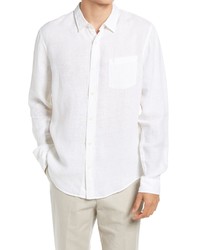 Vince Regular Fit Linen Shirt