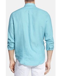 Lacoste Regular Fit Linen Woven Shirt