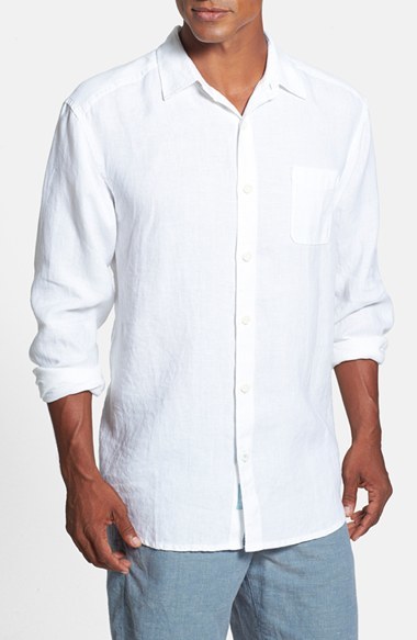 tommy bahama men's long sleeve linen shirts
