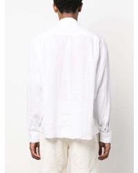 Orlebar Brown Shanklin Long Sleeve Linen Shirt