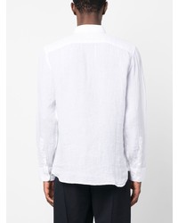 120% Lino Spread Collar Linen Shirt