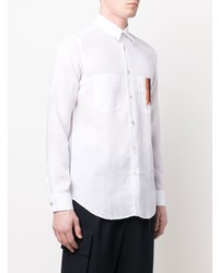 Paul Smith Stripe Detail Linen Shirt