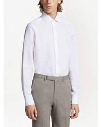 Zegna Tailored Cotton Linen Shirt
