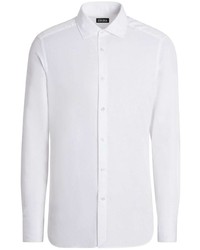 Zegna Tailored Cotton Linen Shirt