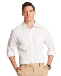 Van Heusen Long Sleeve Linen Blend Shirt