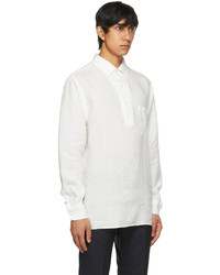 Loro Piana White Andr Arizona Shirt