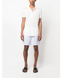Orlebar Brown Sebastian Short Sleeve Linen Polo Shirt