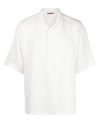 Barena Short Sleeved Linen Polo Shirt