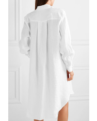 Matin Oversized Asymmetric Linen Dress