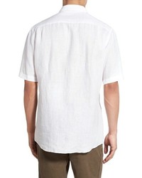 Rodd & Gunn Abbotleight Regular Fit Linen Short Sleeve Sport Shirt