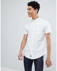 Threadbare Cotton Linen Short Sleeve Shirt