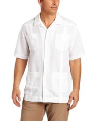 Cubavera Short Sleeve Traditional Guayabera Shirt