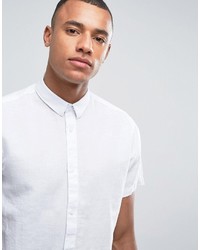 Selected Homme Regular Linen Short Sleeve Shirt