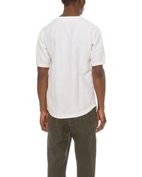 Robert Geller Short Sleeve Bound Shirt