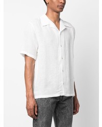 Séfr Short Sleeve Cotton Linen Shirt