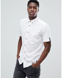 Esprit Short Sleeve Cotton Linen Shirt