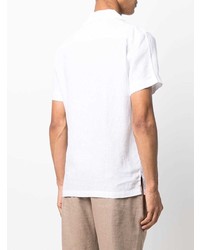 Frescobol Carioca Short Sleeve Linen Shirt
