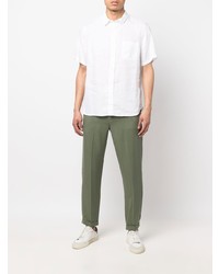 Vince Short Sleeve Linen Shirt