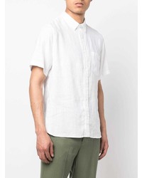 Vince Short Sleeve Linen Shirt