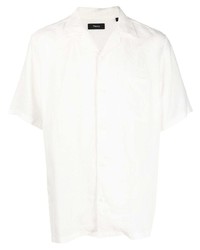 Theory Short Sleeve Linen Shirt