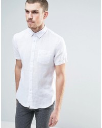 Celio Short Sleeve Linen Shirt