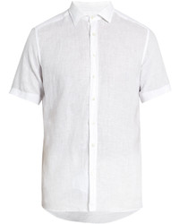 Etro Short Sleeved Linen Shirt
