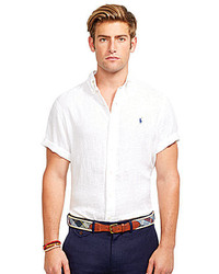 Polo Ralph Lauren Short Sleeved Linen Shirt