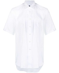 Billionaire Silver Cut Linen Shirt