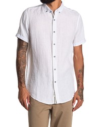 Report Collection Ss Linen Yd Solid Sport Shirt