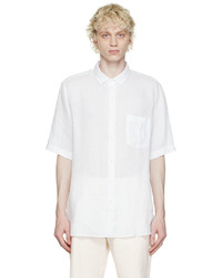Sunspel White Buttoned Shirt