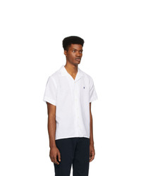 Polo Ralph Lauren White Camp Short Sleeve Shirt
