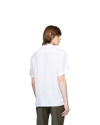 BOSS White Linen Shirt