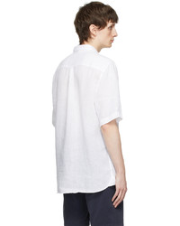 Sunspel White Linen Shirt