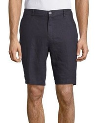 Saks Fifth Avenue Solid Linen Bermuda Shorts