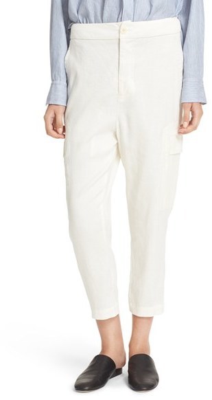 Vince Crop Linen Blend Cargo Pants, $295, Nordstrom