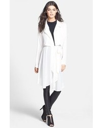 ASTR Drape Front Trench Jacket