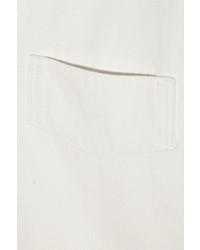 Lemaire Cotton And Linen Blend Gabardine Tunic