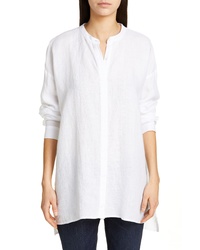 Eileen Fisher Organic Linen Tunic Shirt