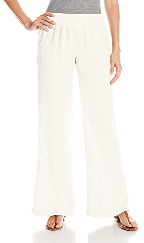 calvin klein white linen pants