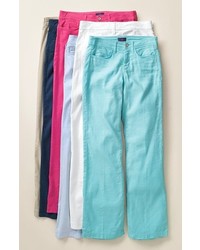 NYDJ Wylie Five Pocket Linen Trousers