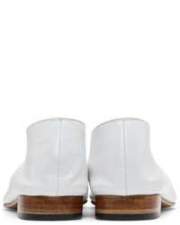 Martiniano White Glove Slippers
